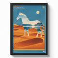 Stampa artistica ispirata a A Horse With No Name - America | 1971 - Quadrisonanti