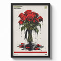 Stampa artistica ispirata a Paint It, Black - The Rolling Stones | 1966 - Quadrisonanti
