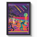 Stampa artistica ispirata a La Notte Dei Desideri - Jovanotti | 2011 - Quadrisonanti