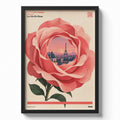 Stampa artistica ispirata a La Vie En Rose - Édith Piaf | 1945 - Quadrisonanti