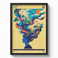 Stampa artistica ispirata a Capelli - Niccolò Fabi | 1997 - Quadrisonanti