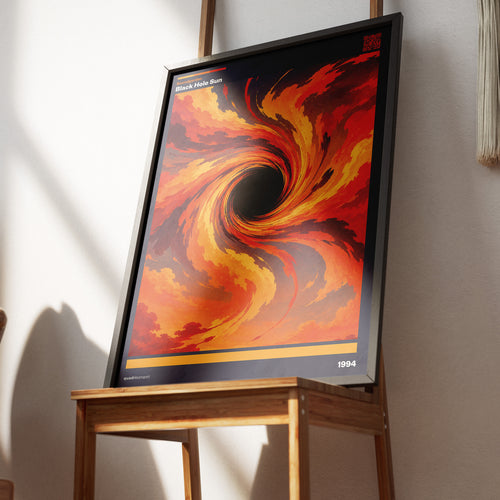 Stampa artistica ispirata a Black Hole Sun - Soundgarden | 1994 - Quadrisonanti
