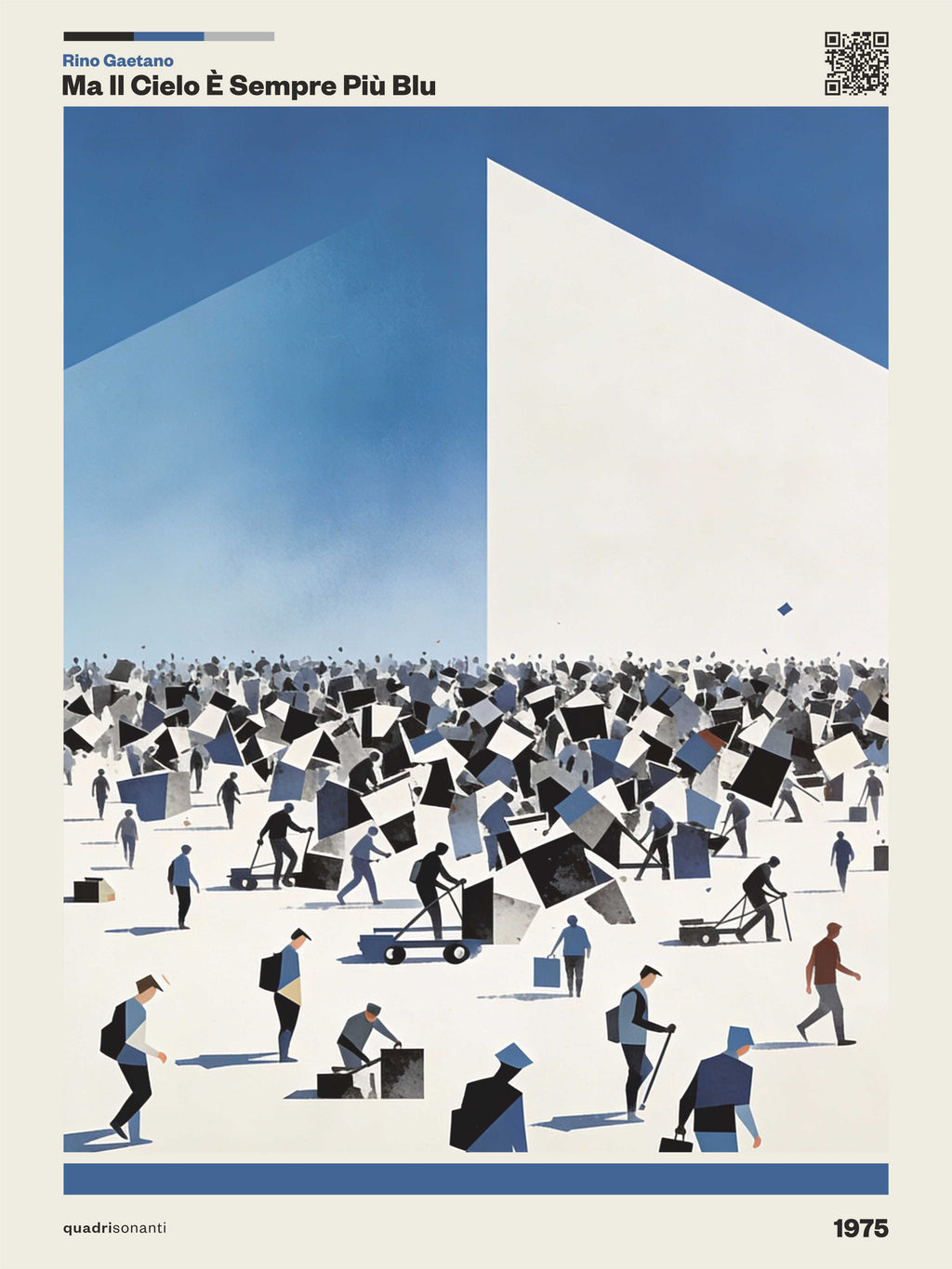 Ma Il Cielo E' Sempre Più Blu - RIno Gaetano | 1975 - Quadrisonanti
