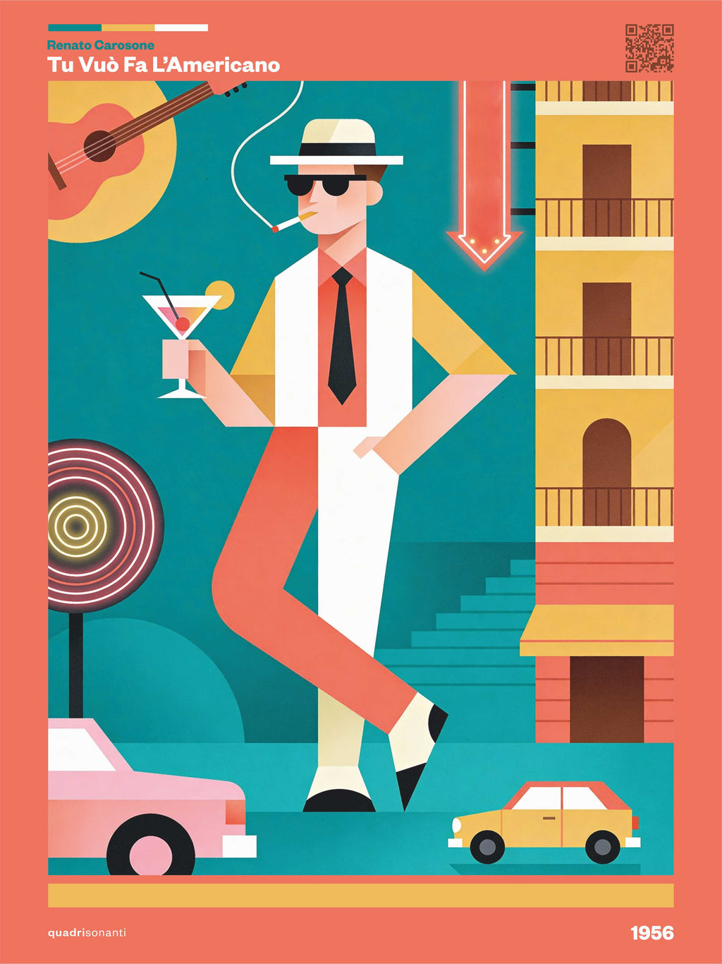 Tu Vuò Fa L'Americano - Renato Carosone | 1956 - Quadrisonanti