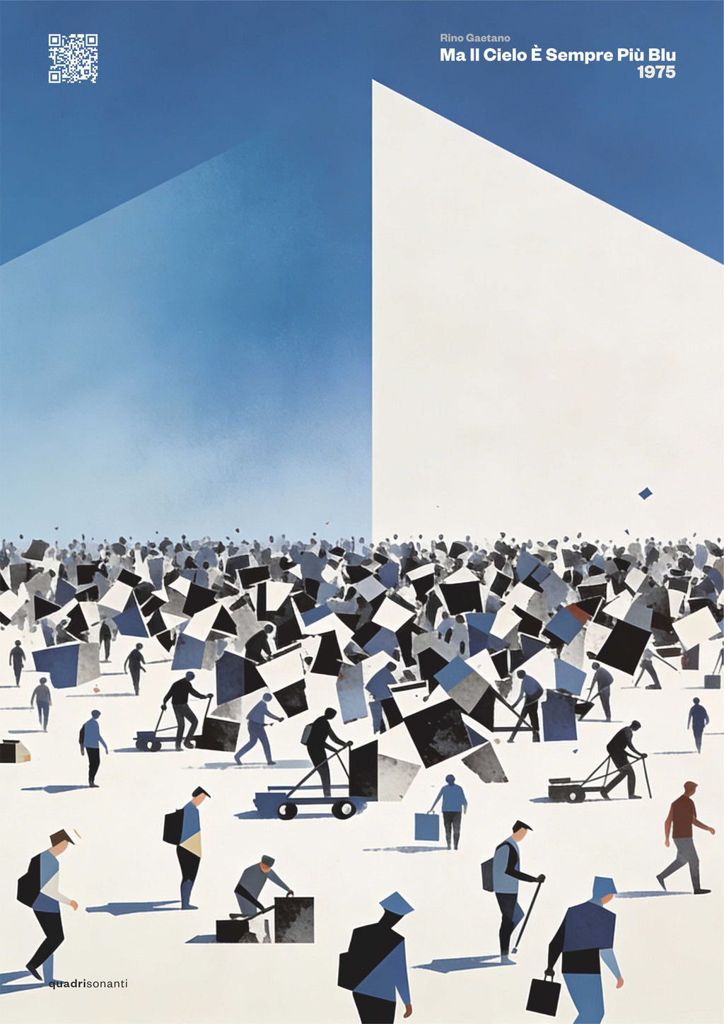 Ma Il Cielo E' Sempre Più Blu - RIno Gaetano | 1975 - Quadrisonanti